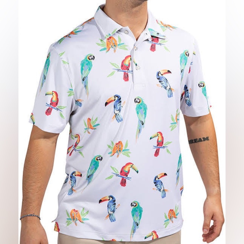 Chubbies- Size: Xl- Regular Fit Performance Polo-… - image 1